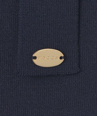 TOCCA 【洗える・接触冷感】BOW KNOT KNIT ボレロ ネイビー系