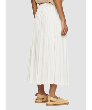 JOSEPH 【洗える】コットンプリッセ　スカート Ivory