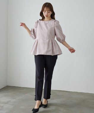 TOCCA 【洗える】FLY FRERRY パンツ ブラック