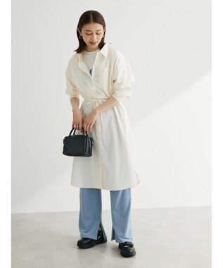 Green Parks ウエーブロゴボックスＴシャツ Off White