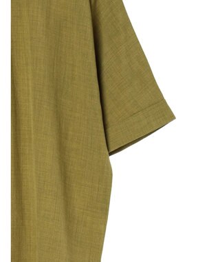 Green Parks 前後２ｗａｙミディ丈タックワンピース Green