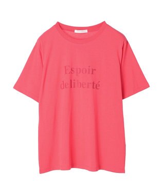 Green Parks フレンチロゴレギュラーＴシャツ Pink