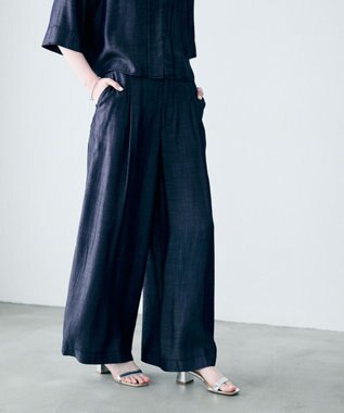 uncrave リヨセルデニム ワイドパンツ