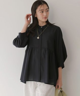 組曲 S 【先行予約】ニューリヨセルシャーティングペプラム ブラウス