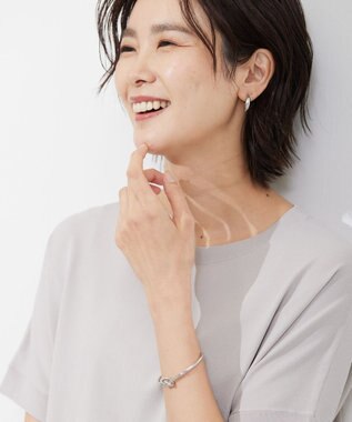 J.PRESS LADIES ノット バングル シルバー系