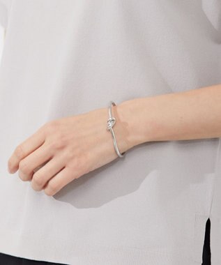 J.PRESS LADIES ノット バングル シルバー系