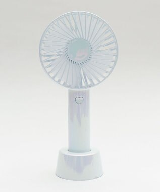 WEGO 【冷却/携帯扇風機/熱中症対策】オーロラハンディファン ホワイト