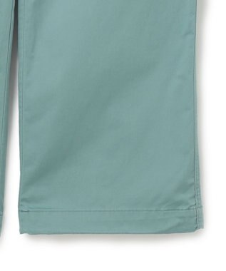 J.PRESS YORK STREET 【UNISEX】サテンストレッチ イージーカーゴパンツ ライトグリーン系