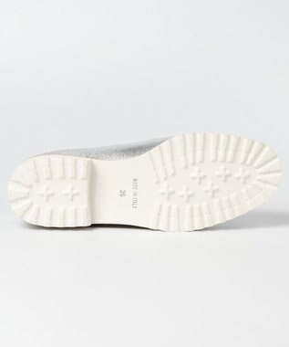 BONTRE 【LucaGrossi/ルカグロッシ】ラギットソールローファー シルバー