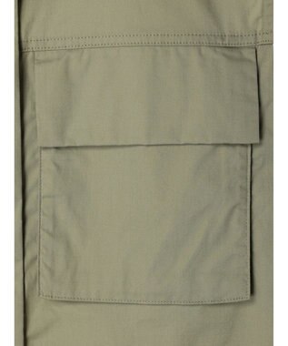 AMERICAN HOLIC ノースリーブＷポケットシャツ Khaki