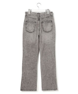 23区 S 【SLOW/一部店舗限定】スリット ストレート デニム グレー系