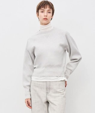 uncrave アンクレイヴ ウールメルトン ビッグカラー コート ホワイト uncrave WHITEアンクレイヴホワイト メルトンリバーテントライン