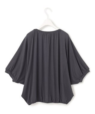 ICB 【WEB限定・洗える】Float ドルマンスリーブカットソー チャコール系