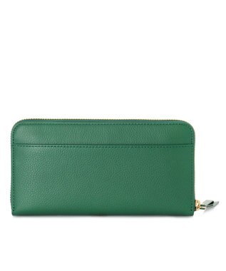 IBIZA MUNDO　牛革　ラウンドファスナー長財布 緑