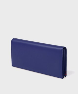 Paul Smith ハイライトステッチ 長財布 ブルー
