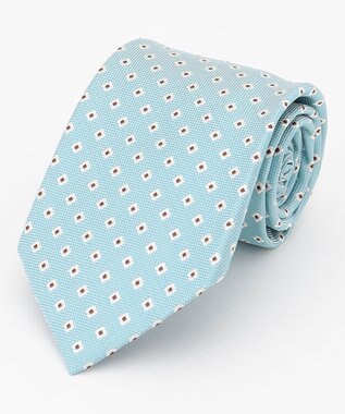 J.PRESS MEN 【VINTAGE JACQUARD COLLECTION】小紋柄 ネクタイ サックスブルー系8