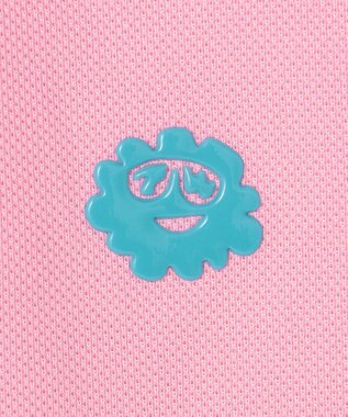 PW CIRCULUS 【WOMEN】【吸汗速乾/ストレッチ/UVケア】ベーシックカノコ スキッパー ポロシャツ ゴルフウェア レディース ピンク