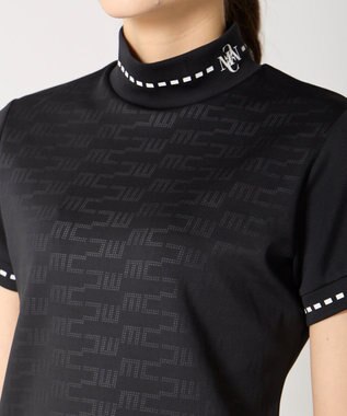 FILA GOLF／marie claire 【Marie claire sports】モックネックシャツ ブラック