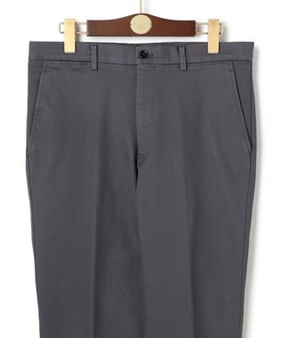 J.PRESS MEN 【ストレッチ】トリコチン ステムテーパード パンツ グレー系