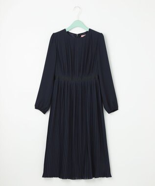 TOCCA 【洗える！】STAIRWAY ドレス ネイビー系