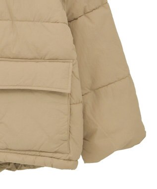 Green Parks ライトファイバーフーディブルゾン Beige