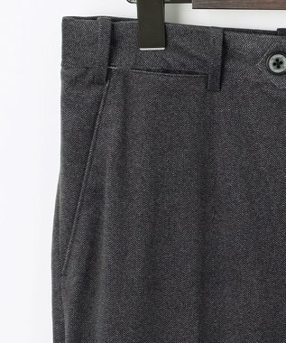 JOSEPH ABBOUD 【軽量/ストレッチ/スウェードタッチ】トリコットコーデュロイ パンツ グレー系