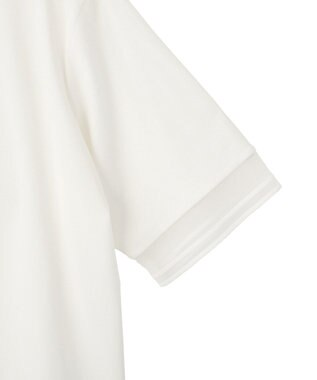 YECCA VECCA シアーMIXプルオーバー Off White