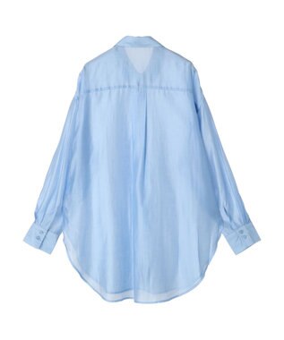 earth music&ecology ＢＩＧシアーシャツ Blue