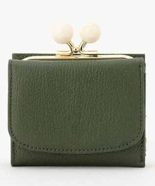 UNBILLION perche アクリル玉三つ折りミニサイフ