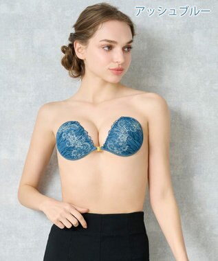 BRADELIS New York 【NuBra / ナチュラルタイプ】ヌーブラ・エアーライト フィリア アッシュブルー