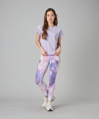 Chacott Chacott BALANCE EasyCare+Ｔシャツ モーブ