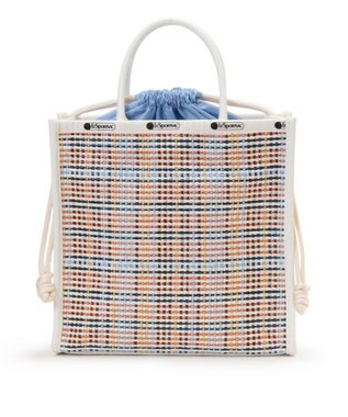LeSportsac WOVEN MED DRAWST TOTE/マルチメッシュサンド マルチメッシュサンド
