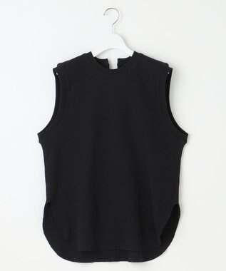 23区 【SACRA】ベアワッフル カットソー ブラック系