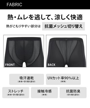 CW-X 【MEN】 CW-X スポーツタイツ セミロング 7分丈 股関節・ひざサポート クールタイプ ジョギング・ウォーキング メンズ HXO767 /ワコール ブラック