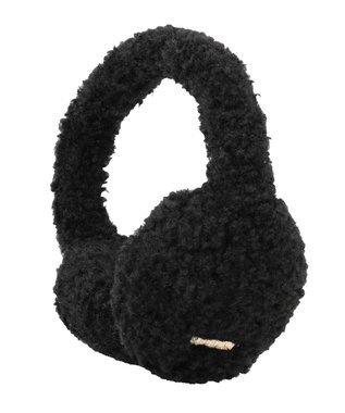 MOONBAT 【ギフトBOX付】FURLA ムートン風ふわふわイヤーマフ ブラック