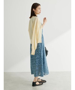 Green Parks ・ＥＬＥＮＣＡＲＥ　ＤＵＥ　パールボタンシアーカーデ Off White