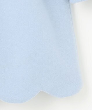 ANY KIDS ウール ライク コート サックスブルー