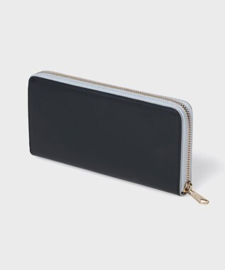 Paul Smith サプルレザー 長財布 ネイビー