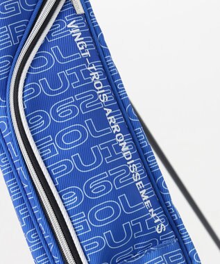 23区GOLF 【UNISEX】オリジナル変形ロゴ セルフスタンド スカイブルー系5