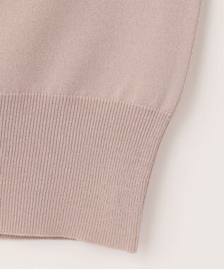 J.PRESS LADIES 【洗える】レーヨンエリートストレッチ クルーネック カーディガン ベージュ系