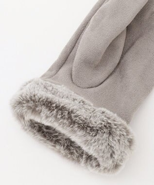 ANY SIS ストーンフェミニン グローブ ライトグレー