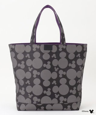 Y'SACCS 【Disney Collection】シルエットプリントトートバッグ　Lサイズ パープル