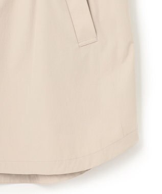 23区 ナイロン2WAYストレッチ フーデットアウター ベージュ系