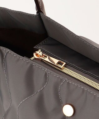 LA BAGAGERIE 【MONICA】キルティングトートバッグ グレー