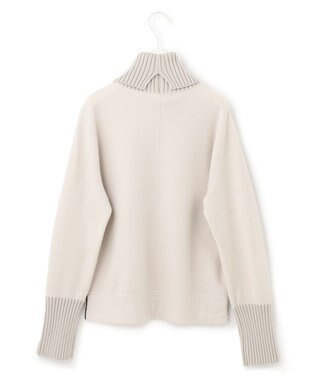 ICB L ミルドウール オフタートルプルオーバー トープ系