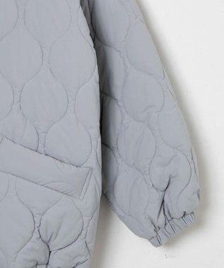 WEGO キルティングブルゾン ライトグレー