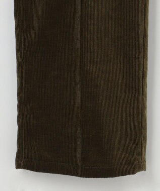 JOSEPH ABBOUD 【キングサイズ・ウエストも伸びる！遠州ファブリック/オーガニックコットン】ソフトコーデュロイ パンツ ダークブラウン系