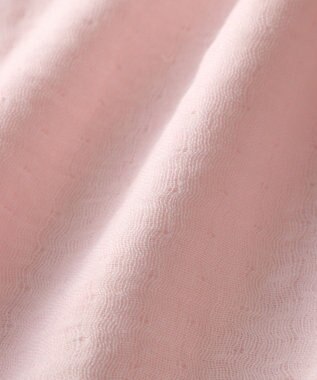 UCHINO マシュマロガーゼ&パイル　フード付バスタオル ピンク