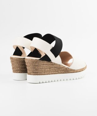 gaimo 【GAIMO/ガイモ】エラスティックダブルソールサンダル/ZARZA-RS ホワイト