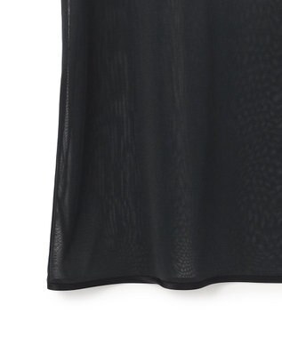 ICB 【WEB＆一部店舗限定】SheerSerika ボートネックプルオーバー ブラック